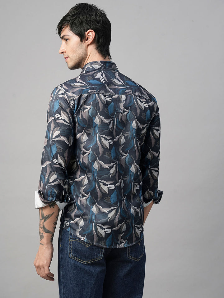 Cahors Abstract Printed Shirts for Men