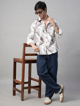 Croix Abstract Printed Shirts for Men 4