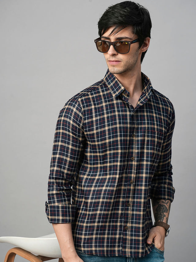 Morphan Checked Men's Shirt — TryBuy®