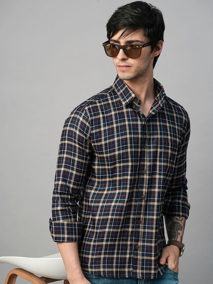 Morphan Checked Men's Shirt