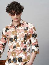 Bold Printed Men's Shirt 1