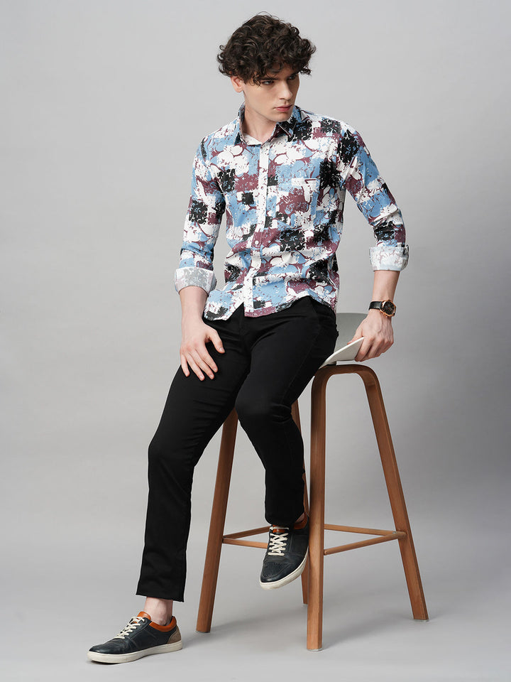 Gritty Printed Men's Shirt