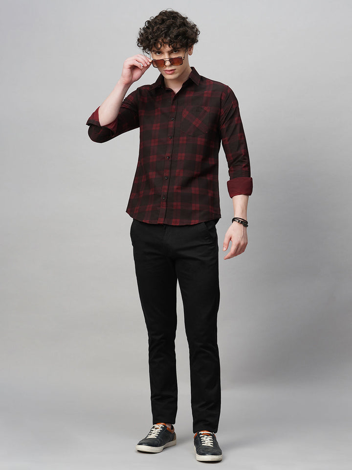 Modern Fashionable Checked Shirts for Men