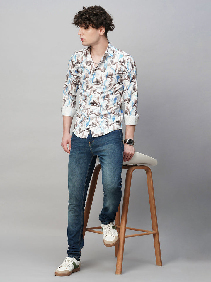 Vivid Printed Men's Shirt