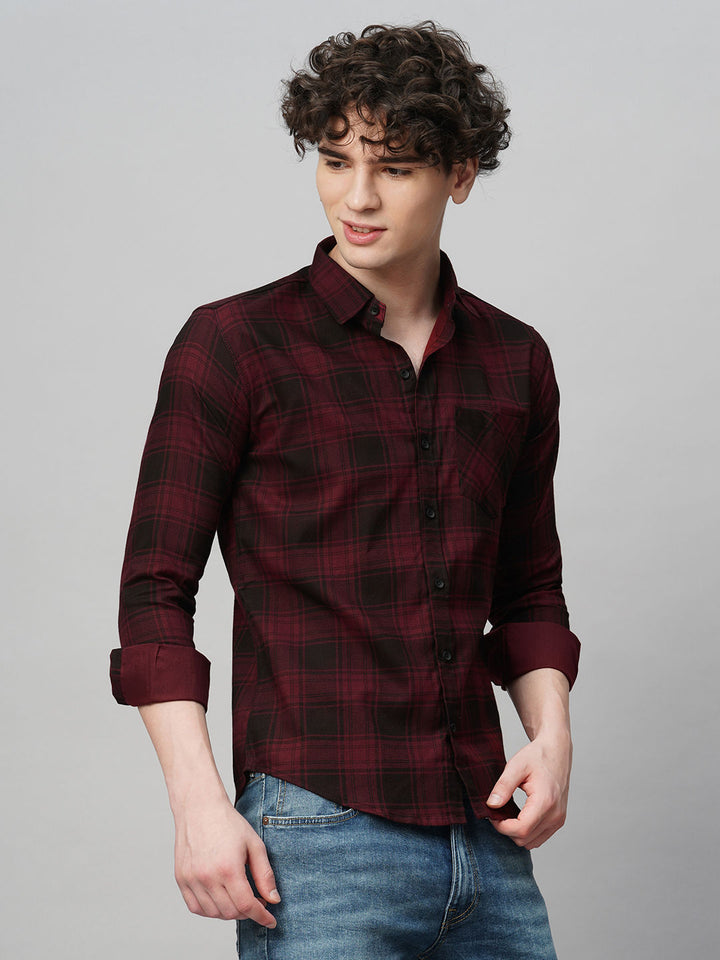 Nautical Checked Shirts for Men