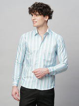 Dynamic Striped Men's Shirt 4