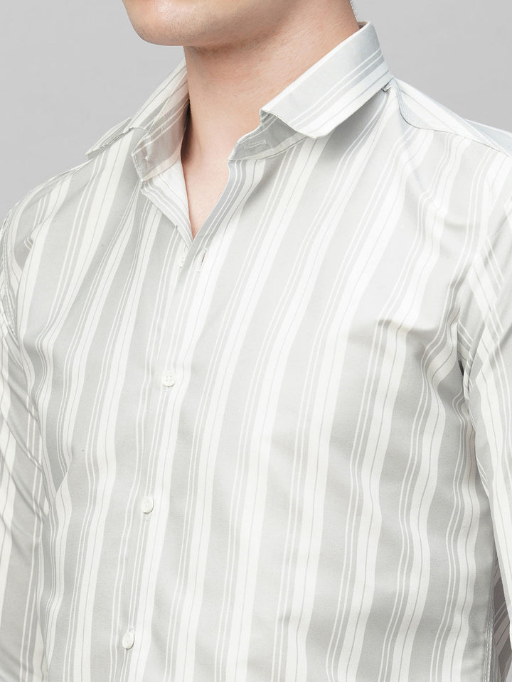 Tailored Striped Men's Shirt