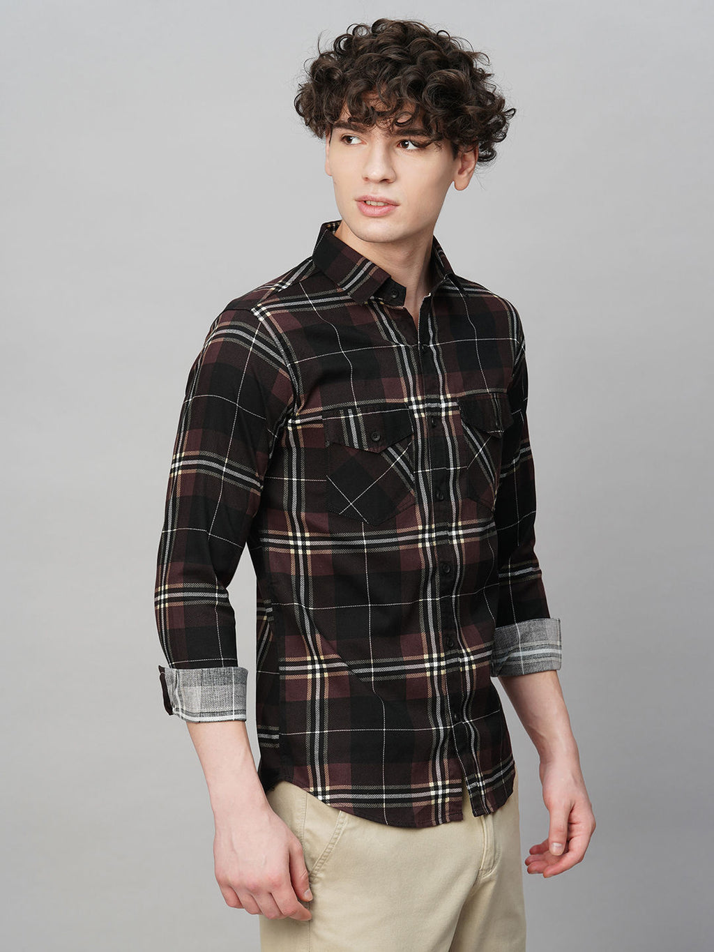 Urban Checked Shirts for Men