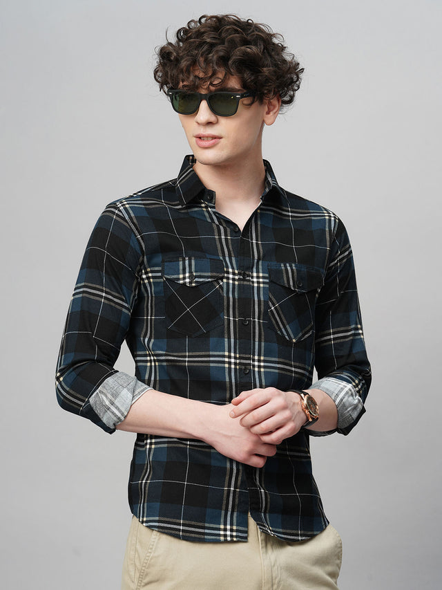 Contemporary Checked Shirts for Men — TryBuy®