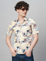Breezy Printed Half Sleeves Men's Shirt 3
