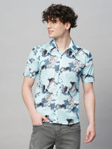 Timeless Printed Half Sleeves Men's Shirt 3