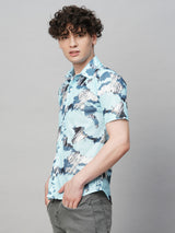 Timeless Printed Half Sleeves Men's Shirt 4