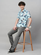 Timeless Printed Half Sleeves Men's Shirt 6