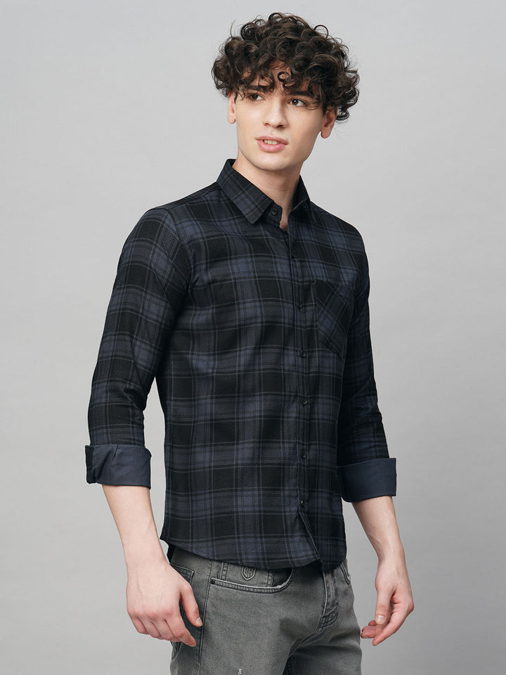 Intrepid Checked Shirts for Men