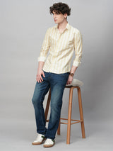 Exotic Striped Men's Shirt 4