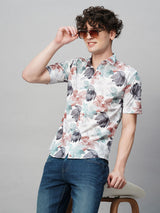 Debonair Printed Half Sleeves Men's Shirt 1