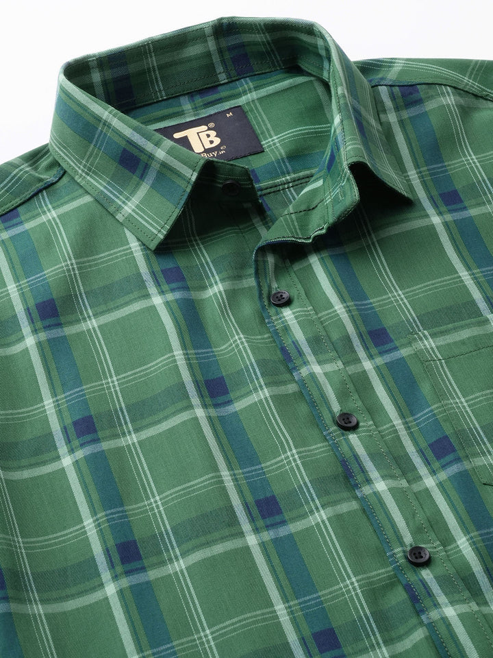 Alpha Checked Men's Shirt