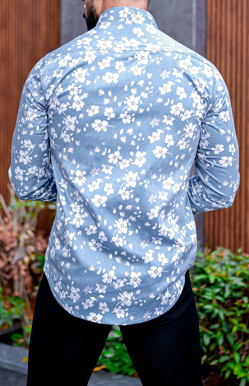 VOZIA Duke Floral Printed Shirt 5