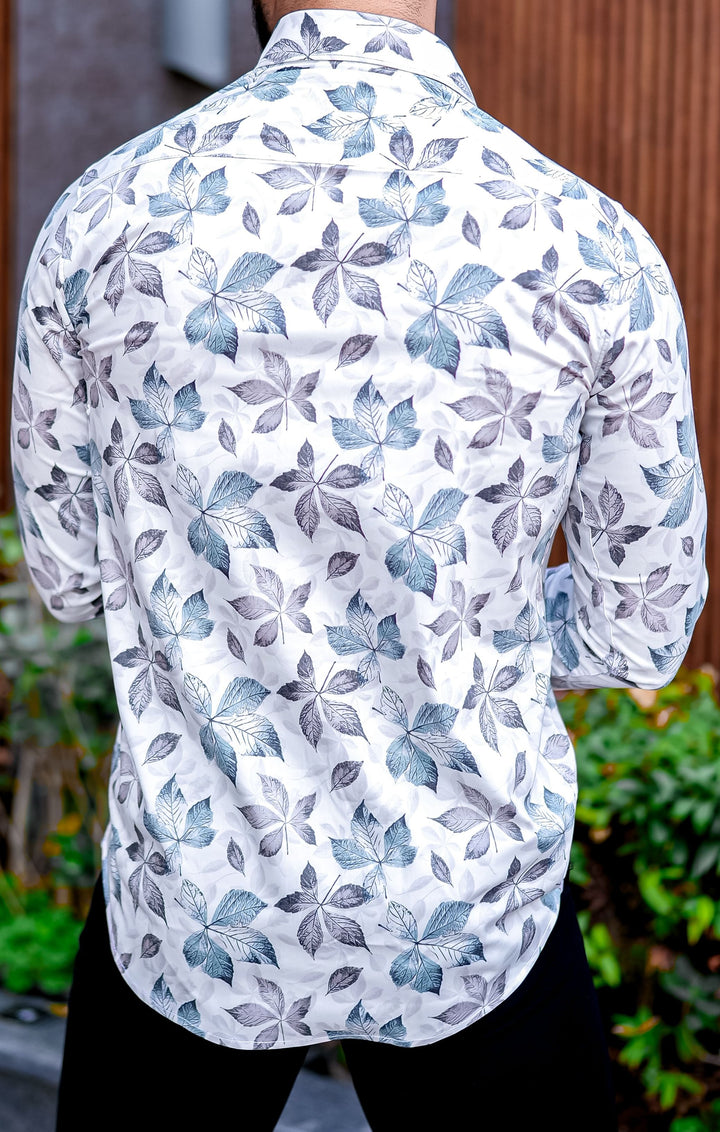 VOZIA Murf Floral Printed Shirt