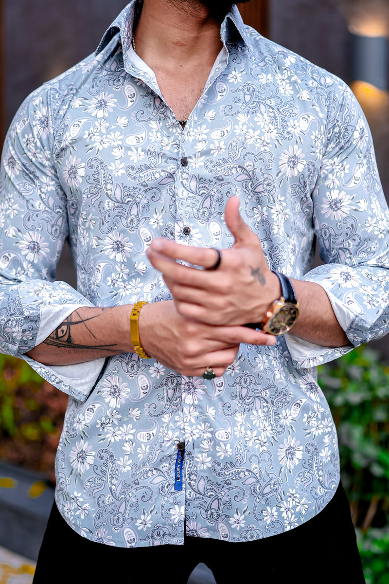 VOZIA Lumos Floral Printed Shirt 4