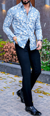 VOZIA Duke Floral Printed Shirt 3
