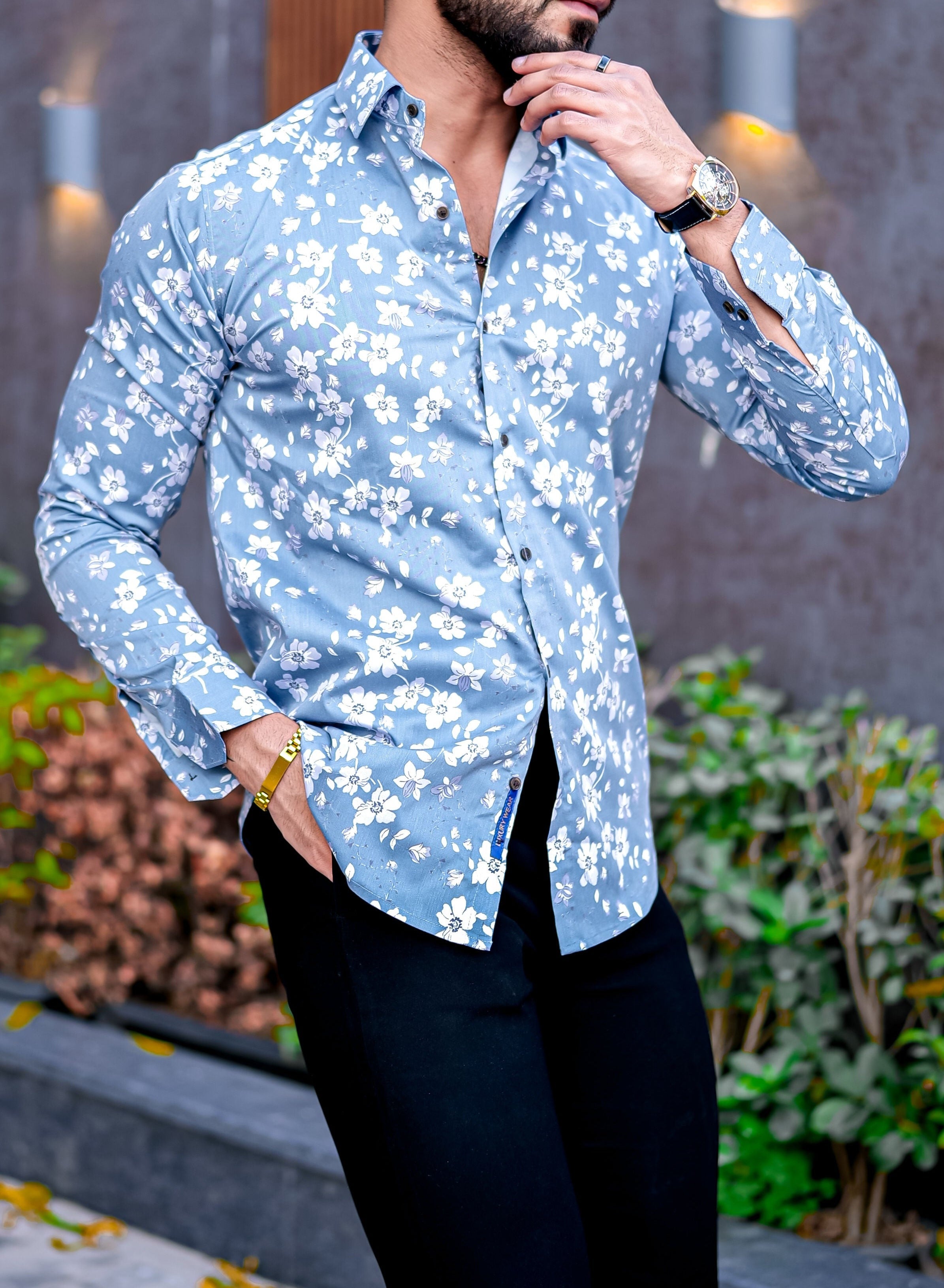 VOZIA Duke Floral Printed Shirt for Men – TryBuy®