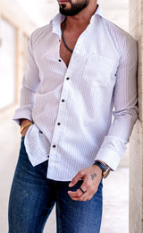 VOZIA Kate Striped Men's Shirt 1