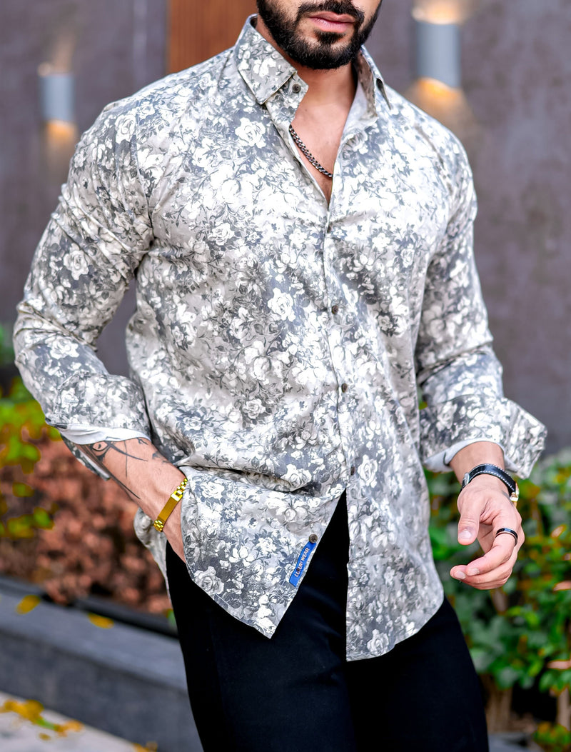 VOZIA Spire Floral Printed Shirt 7