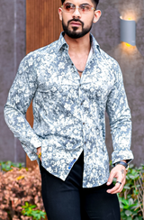 VOZIA Uzek Floral Printed Shirt 1