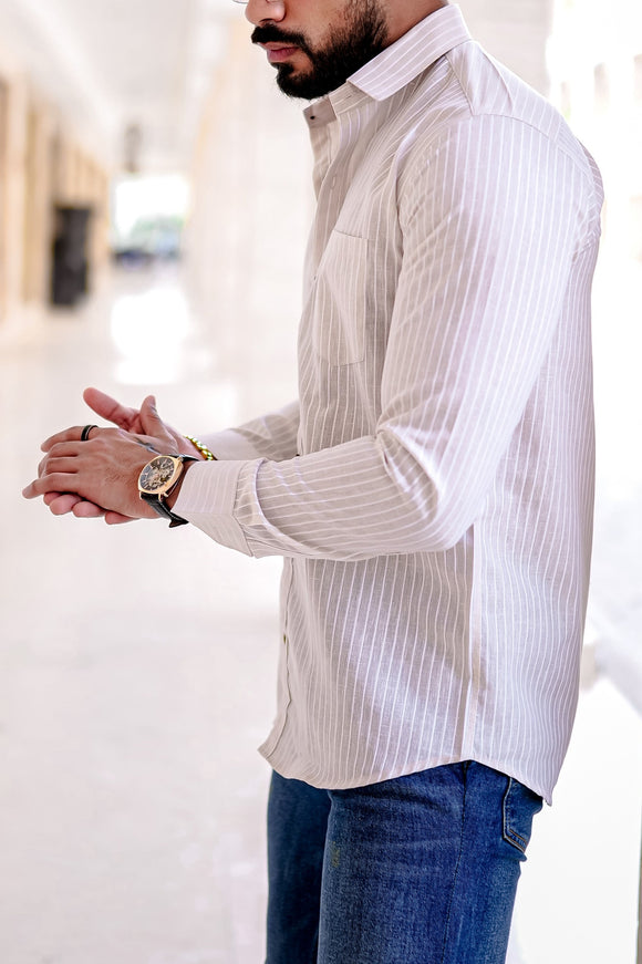 a man with a watch on his wrist