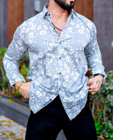VOZIA Naso Floral Printed Shirt 4