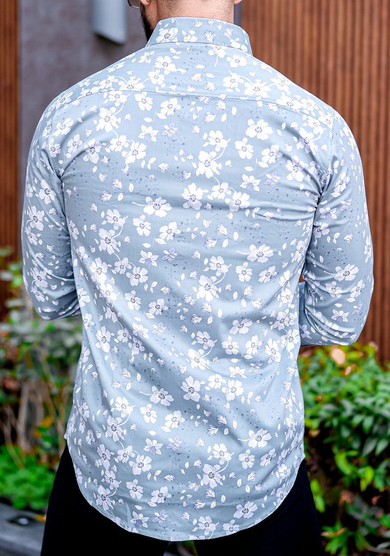 VOZIA Naso Floral Printed Shirt 8