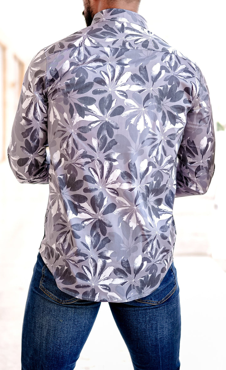 VOZIA Musk Floral Printed Shirt