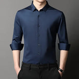 Treasure Fabulous Navy Blue Men's Shirt 1