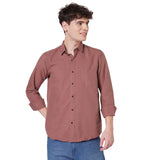 Dusty Rose Cotton Shirt for Men 4