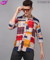 Digital Printed Multi-Colored Men's Shirt 2