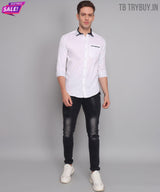 White Shirt for Men | 100% Cotton 5