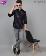 Fashionable Printed Cotton Shirt 2
