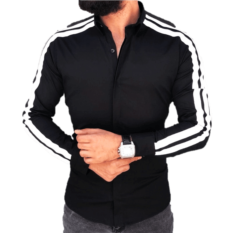Crew Black Stripe Men's Shirt