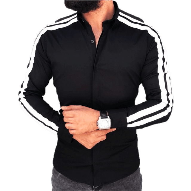 Crew Black Stripe Men's Shirt — TryBuy®