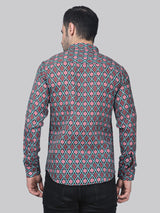 Avant-garde Men's Printed Shirt 6