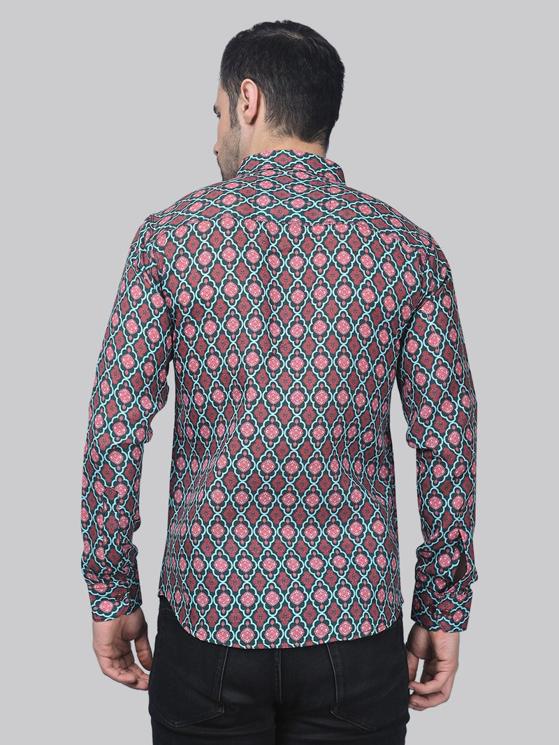Avant-garde Men's Printed Shirt 6