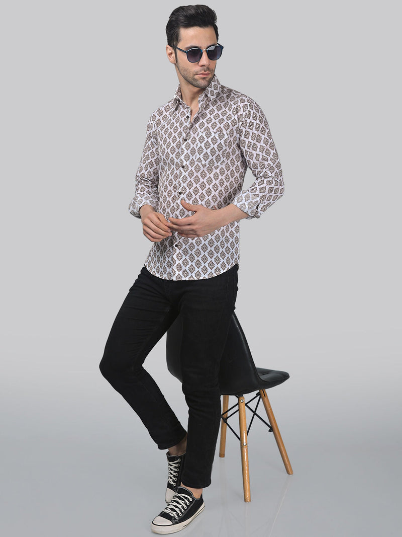 Celestia Men's Printed Shirt 6