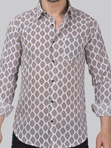 Celestia Men's Printed Shirt 1