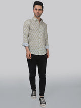 Classic-contemporary Men's Printed Shirt 4