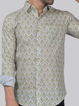 Classic-contemporary Men's Printed Shirt 1