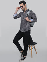 Floral Frenzy Men's Printed Shirt 5