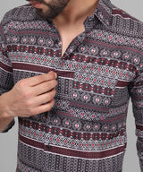 Fusion Men's Printed Shirt 1