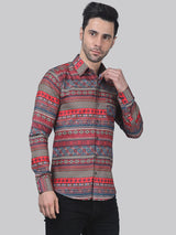 Futuristic Men's Printed Shirt 4