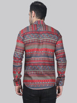 Futuristic Men's Printed Shirt 6
